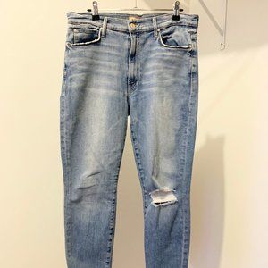 Mother Jeans - The Stunner ankle step fray